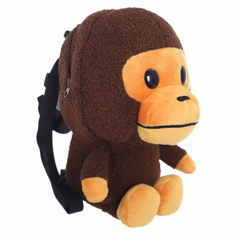 Sell A Bathing Ape Baby Milo Plush Doll Backpack - Brown